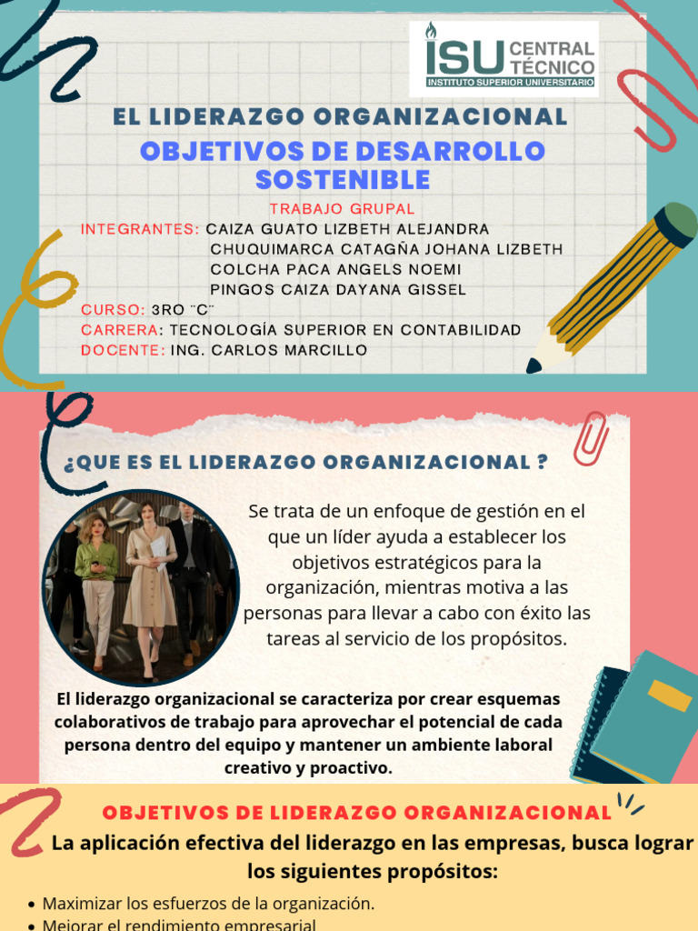 El Liderazgo Organizacional | PDF | Liderazgo | Business