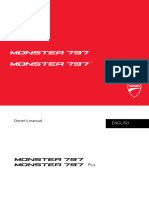 Ducati Monster 797 2019 Owners Manual