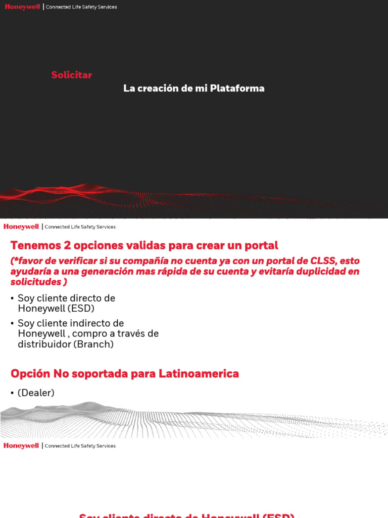 Cómo Crear un Portal Honeywell CLSS | PDF | Informática