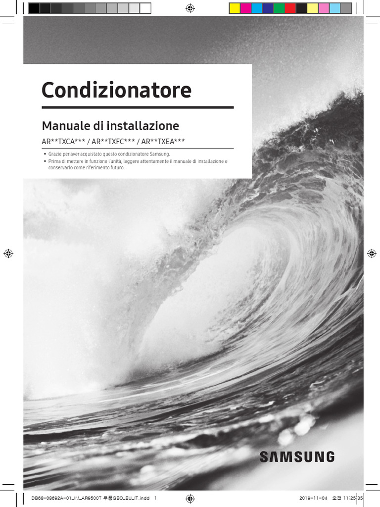 Manuale installativo-RAC-SAMSUNG WINDFREE AVANT | PDF
