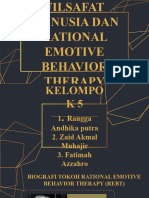 Filsafat Manusia Dan Rational Emotive Behavior Therapy Kel 5