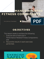 MidTerm Performance Related Fitness Components Exercises