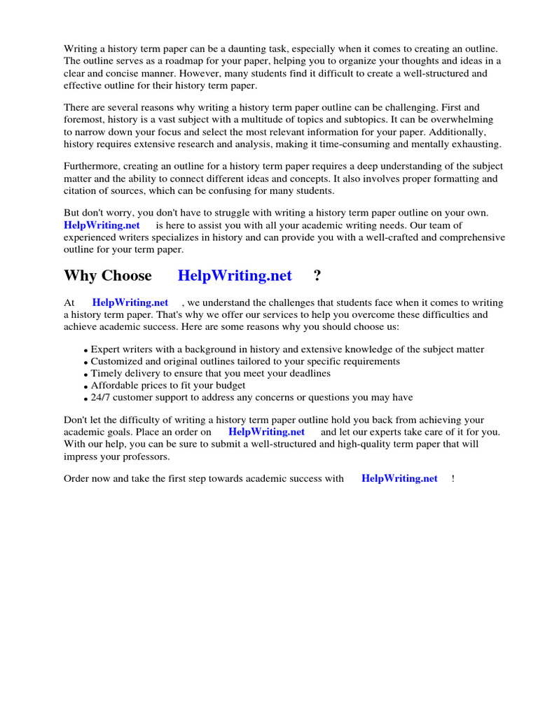 US HISTORY TERM PAPER TOPICS intelligence overview