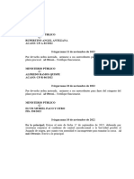 Decretos en Penal