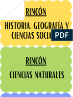 Rincón de Historia, Geografía y Ciencias Sociales