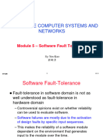 Module 5 Software Redundancy-Short