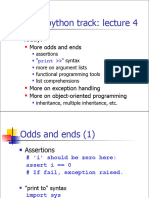 Python Lecture 4