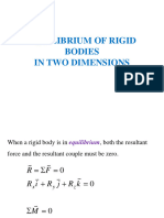 Equilibrium of Rigid Bodies in Two Dimensions - Compress