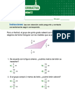 Examen Matematicas - Quinto - 2° Trimestre