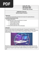 Bonifacio - Lab#3 Improving Computer Performance