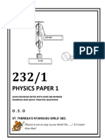 Physics P1 Summarised Notes-1