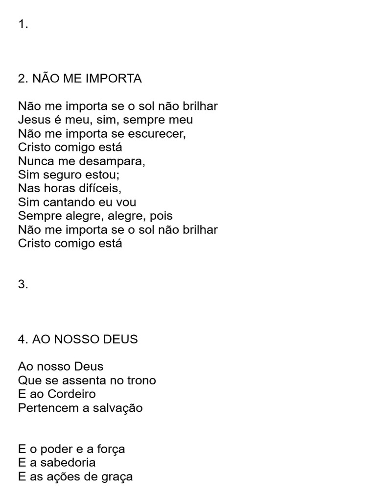 Louvores e Reflexões Cristãs | PDF | Amor | Jesus, image size:768x1024