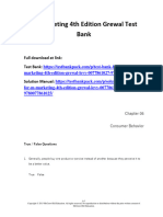 M Marketing 4Th Edition Grewal Test Bank Full Chapter PDF