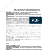 Pressure Control Selection