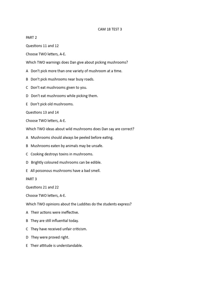 cam-18-test-3-4-ch-a-download-free-pdf-edible-mushroom