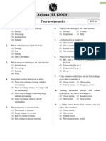 Thermodynamics - DPP 01 (Of Lec 03) - Arjuna JEE 2024