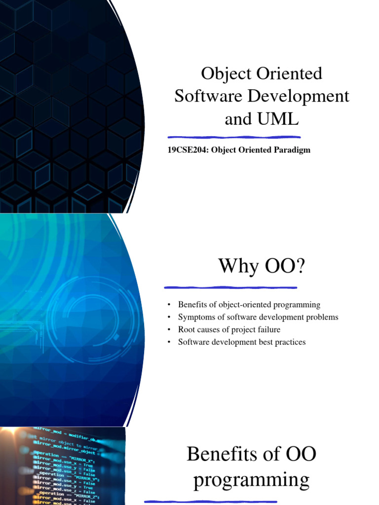 3.UML and Object Oriented Software Development | PDF | Inheritance ...