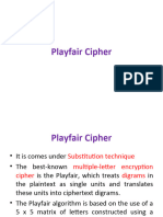 1-Ceaser Cipher, Playfair Cipher-09-01-2024