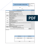 01 - CH-RSEG-FOR-01 V01 Check List para Arnés y Línea de Vida