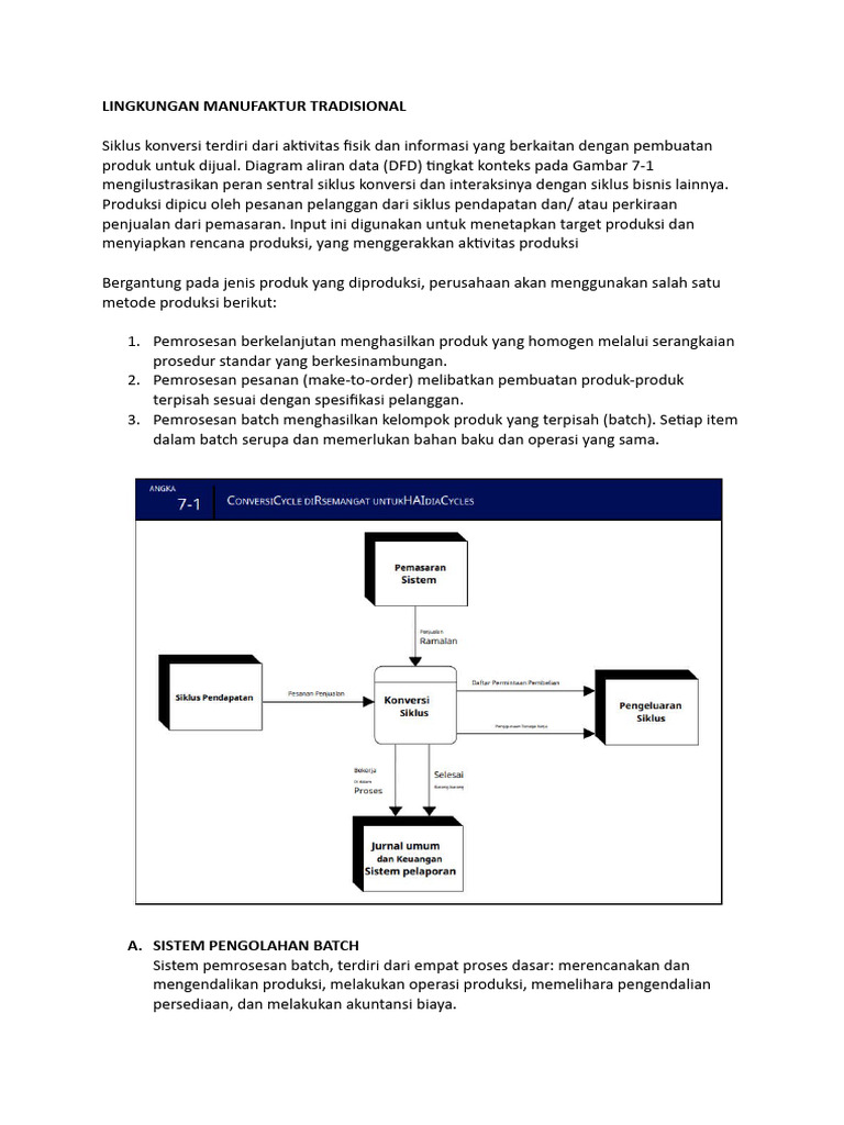 Sistem Pemrosesan Batch dalam Produksi | PDF