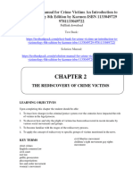 Solution Manual For Crime Victims An Introduction To Victimology 8Th Edition by Karmen Isbn 1133049729 978113304972 Full Chapter PDF