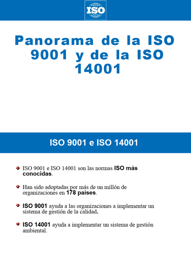 Conceptos Basicos ISO 9001 y 14001.. | PDF | Calidad (comercial ...