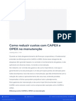 Como Reduzir Custos Com CAPEX e OPEX Na Manutenção