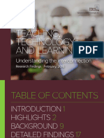 Teaching Technology and Learning
