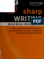 Sharp - Writing. .Building - Better.writing - Skills