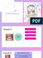 Fonema Labiodental (F)