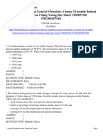 Test Bank For Mindtap General Chemistry 4 Terms 24 Months Instant Access 1St Edition Vining Young Day Botch 1305657543 9781305657540 Full Chapter PDF