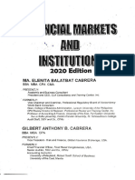 Ilide - Info Financial Markets and Institutions 2020 Cabrera PR