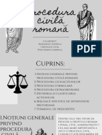 Procedura Civilă Romană