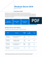 Windows Server 2019 Licensing Datasheet ESP