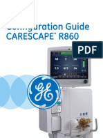 CARESCAPE R860 Configuration Guide