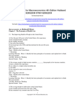 Macroeconomics 4Th Edition Hubbard Test Bank Full Chapter PDF