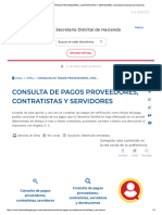 CONTRATISTAS Y SERVIDORES - Secretaría Distrital de Hacienda