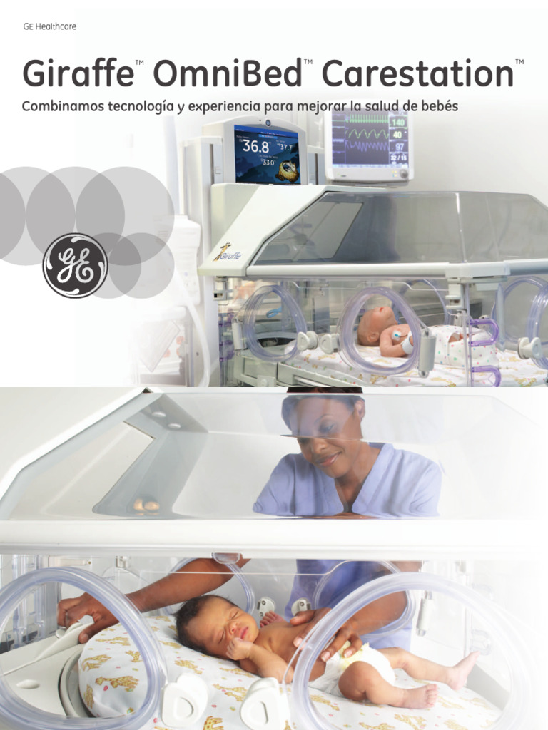 Giraffe OmniBed Carestation Brochure | Descargar gratis PDF | Energia