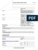 General Information: Stainless Steel, Austenitic, AISI 316L, Annealed