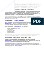 Term Paper Wind Energy