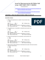 Macroeconomics 6Th Edition Hall Test Bank Full Chapter PDF