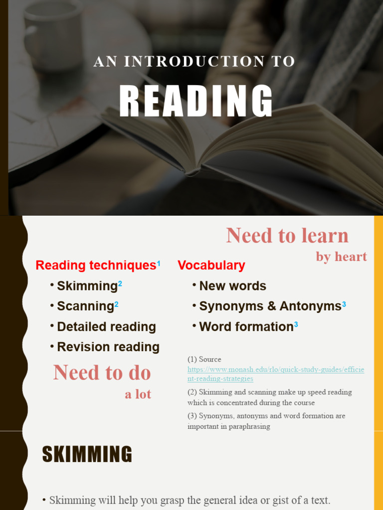 Essential Reading Techniques Explained | PDF