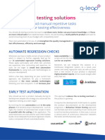 Test Automation Brochure Production
