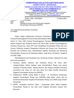 B.301 Himbauan Pengurusan Kesesuaian Kegiatan Pemanfaatan Ruang Laut (KKPRL)