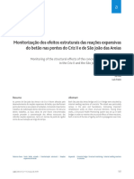 (2019) (PT) Monitoring of The Structural Effects of The Concrete Swelling Reactions in The Criz and Sao Joao Bridges