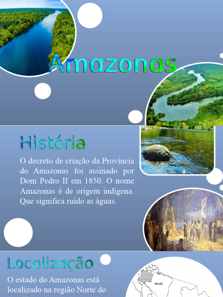 História e Cultura do Amazonas | PDF