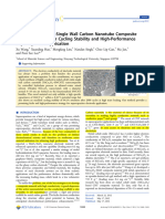 Nickel Cobalt Oxide-Single Wall Carbon Nanotube Composite