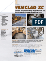 CHEMCLAD XC Tech Sheet Spanish