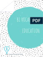 B1 Vocabulary - Education