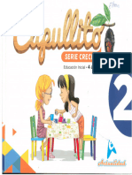 2 Capullito 2 Serie Crecer educacion inicial 4 años